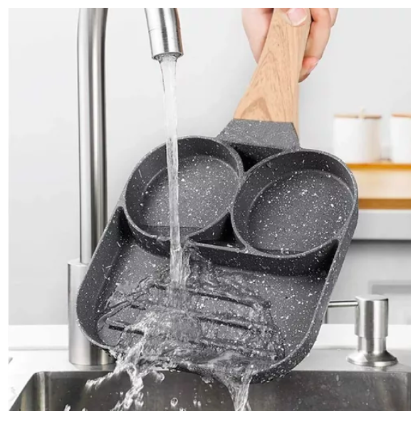 Miniatura 6 de Sartén Antiadherente Multiusos 3 Puestos